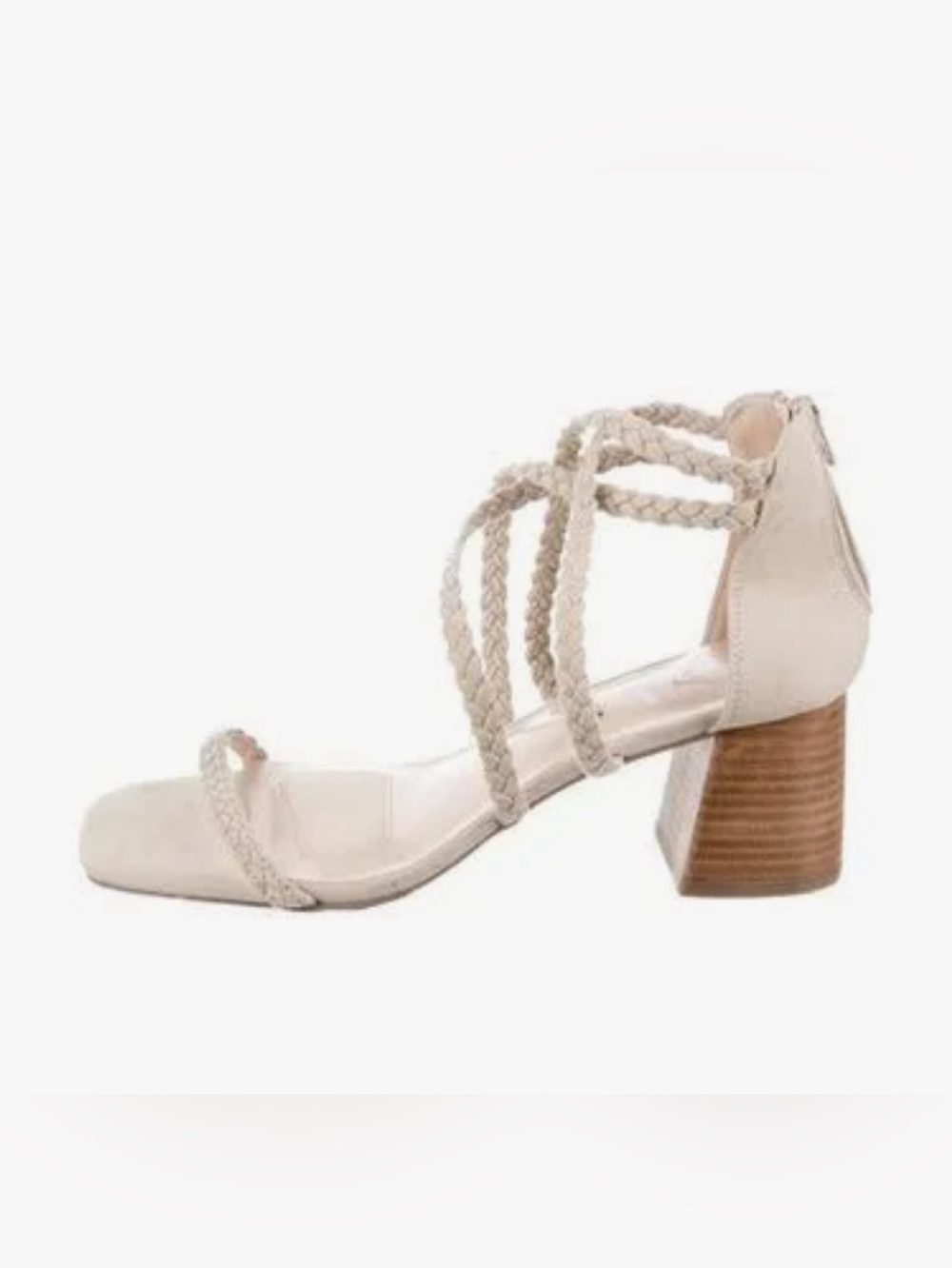 NEW Joie Felina Suede Braided Detail Sandal size 7.5